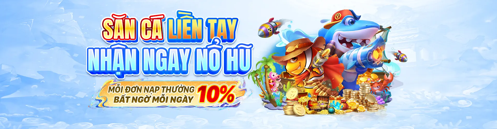 Hình ảnh chính game bắn cá ZingPlay với mã code mới nhất